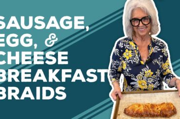 Love & Best Dishes: Sausage, Egg, and Cheese Breakfast Braids | Breakfast Pastry Ideas
