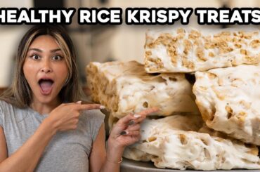3 Ingredient Healthy Rice Krispy Treats Recipe for Weight Loss I Low Carb I Keto Friendly