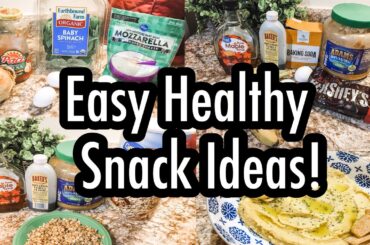 EASY & HEALTHY SNACK IDEAS | JULIA PACHECO