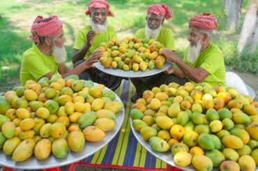 Mango Milk Shake of Sabu Dana - Most Healthy Dessert in Summer - Juice for Primary School Kids