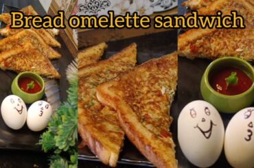 Omelette sandwich recipe/easy breakfast kaise banaye...