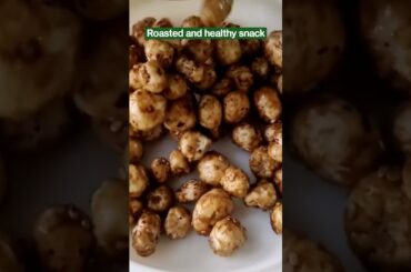 Healthy Roasted Snack Recipe #roastedmakhana #viralyt #shorts #foodshorts #healthysnack #trending