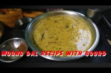 Unveiling the Secret to a Mouth-Watering Moong Dal Recipe with Gourd #trendingvideo #tranding