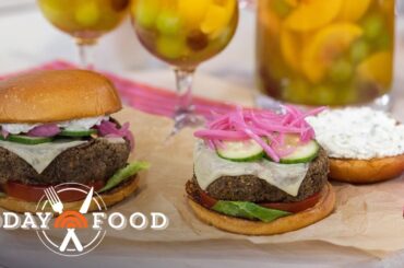 Siri Daly shares recipe for homemade chickpea burgers