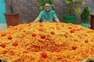 TOMATO RICE RECIPE PREPARED BY MY GRANNY | THAKKALI SADAM - TOMATO PULAO/PULAV