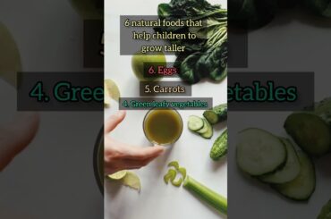 6 Natural foods that help children grow taller #nutritionistonlineapplepie