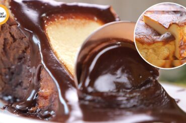 San Sebastian Burnt Basque Cheesecake Recipe by Food Fusion