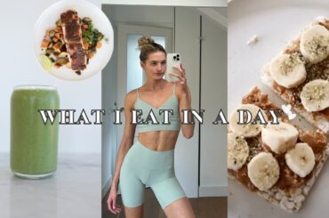 What I Eat In A Day to Get Ready For My Wedding! | Quick & Healthy Meals At Home