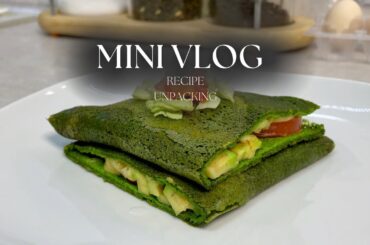 MINI VLOG | healthy sandwich recipe, unpacking Nike Gamma Force