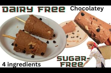 My Secret Chocolatey Dairy-Free Kulfi (Sugar-Free VEGAN Ice Cream Without Banana) REVEALED