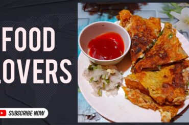 Bread Cheese Omelet Recipe | How to make Bread Cheese Omelet | Healthy Breakfast Recipe |