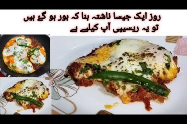 Quick and easy breakfast recipe || 4-5 servings in one go | new egg breakfast recipe