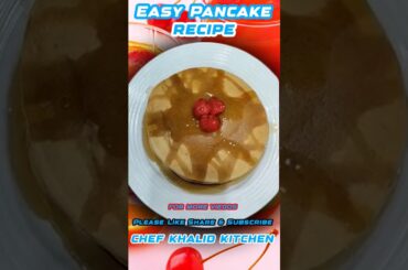 How to make Pancakes at home|Easy Pancake Recipe #shorts #recipes #cooking