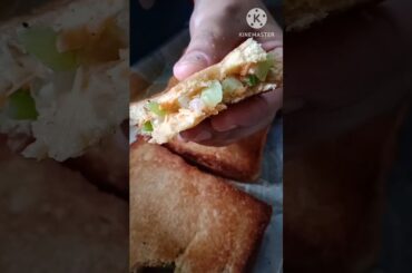 Best Sandwich Recipe | Veg Sandwich | Cafe Style Veg Grill Sandwich | #shorts #viral