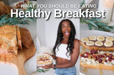 Healthy & Easy Breakfast Ideas for BUSY MORNINGS! + tips to stay on track!!
