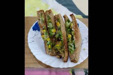 Salad sandwich recipe / easy , tasty , and healthy # #food #kidsfaviorite #shortvideo #sandwich