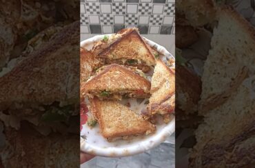 Try this healthy vegetables egg Sandwitch for breakfast #shorts #cooking #breakfast #MouSri's vlog