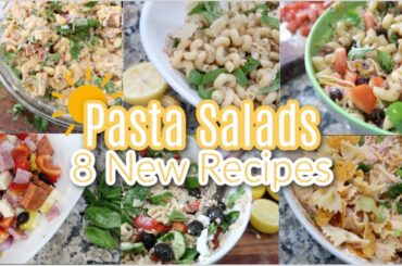 8 Bangin' New Pasta Salads!  Perfect For Summertime Fun Food!