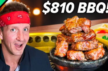$13 VS $810 Korean BBQ!! Korea Has The NEW Wagyu!!