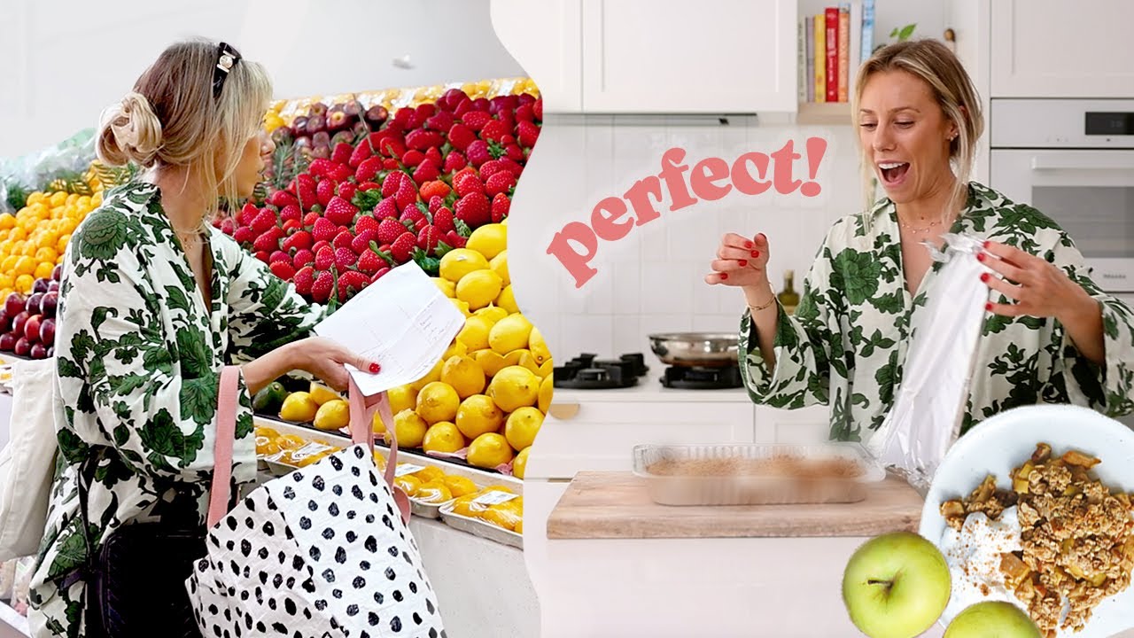 plan/shop/cook the PERFECT healthy dinner & dessert! *2 recipes* plan/shop/cook the PERFECT healthy dinner & dessert! *2 recipes*