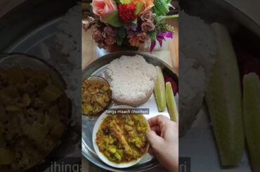 Bengali lunch thali #bengali  #fish  #healthy