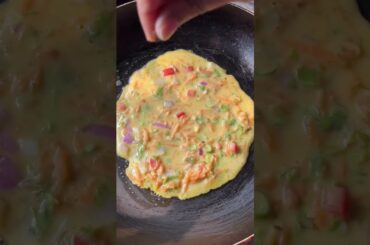 Besan chilla/Healthy breakfast ideas/Indian breakfast recipes #youtubeshorts #besankachila #shorts