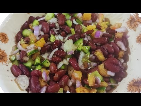 Red Beans Salad Recipe / Healthy Protein Salad / By Samra Food Red Beans Salad Recipe / Healthy Protein Salad / By Samra Food