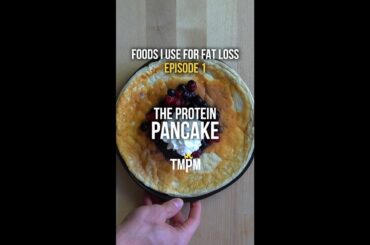 Protein Pancakes with over 35g of Protein and Less Than 300 Calories