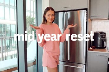 Mid-Year RESET Diaries | Week of Meals! (health goals & balanced diet)