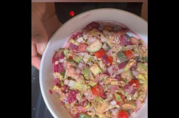 Healthy easy flavourful salad recipe #easyrecipe #salad #healthy #food #shorts @anjalinegi108