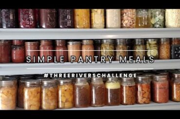 15 Meal Ideas ~ Large Family Frugal Homestead Cooking on the #threeriverschallenge