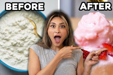 3 INGREDIENT ICE CREAM I SUPER CREAMY I LOW CARB I NO ICE CREAM MAKER