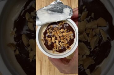 Hungry Girl’s High-Protein Low-Sugar Peanut Butter Cup Yogurt Recipe // #shorts
