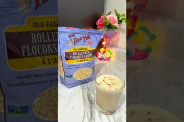 Healthy oats Breakfast smoothie recipe/Best for weight loss as well