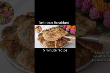 Delicious and Healthy Breakfast | 5 minute recipe | #recipe #viral #shorts