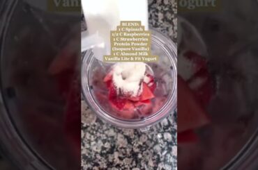 Smoothie Recipes For Weight Loss | Low Calorie & Protein Shake For Weight Loss | Lost 70 Lbs! #short