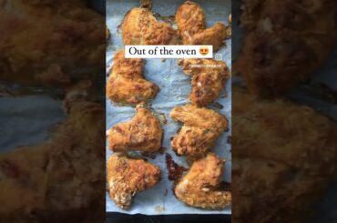 Crispy Oven Fried Chicken! You won't believe it's not FRIED!!