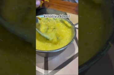 Kesariya Kheer #kesariyakheer #healthyrecipes #vcookinghacks #kheerrecipes #kesariya