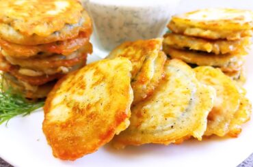 Do you have Zucchini and Yogurt? New cheap zucchini recipe! How to cook delicious and easy dinner!