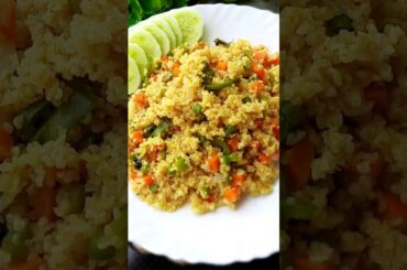 Healthy Dinner/Breakfast/Tiffin recipe DALIA PULAO #breakfastrecipe #recipeshorts #shorts