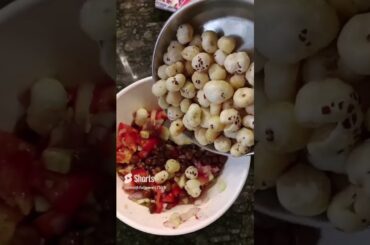 healthy salad/makhana salad recipe/weight loss salad recipe