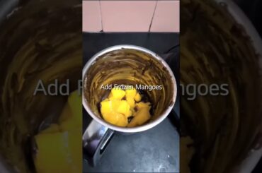 Chocolate ice cream With Mango | #nosugar  #nomilk Diabetic Friendly Recipe #vegan