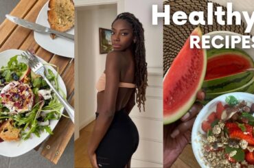 HOW to START eating HEALTHY: grocery shopping, Summer salad recipes & Summer dresses