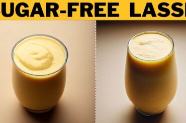 Deliciously Healthy and Sugar-Free Mango Lassi: Packed with Probiotics! Gut & Bone Healthy recipes