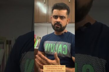 High protein diet| high protein breakfast| protein se bharpur nashta| fitgaba #shorts #viral #short