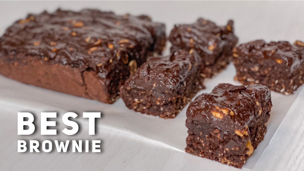 Best Healthy Brownie Recipe | No Flour, No Sugar, No Eggs Best Healthy Brownie Recipe | No Flour, No Sugar, No Eggs