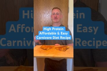 High Protein, Simple Carnivore Diet Recipe #carnivore #carnivorediet #recipe #cooking #health
