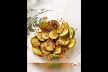 cucumber salad!! healthy cucumber salad!!