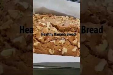 Healthy Banana Bread | See Description