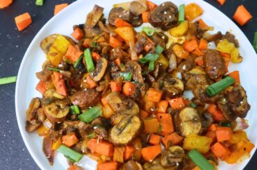 Healthy Mushroom Dinner Recipes for Weight Loss | 10 Minutes Easy Vegan Dinner